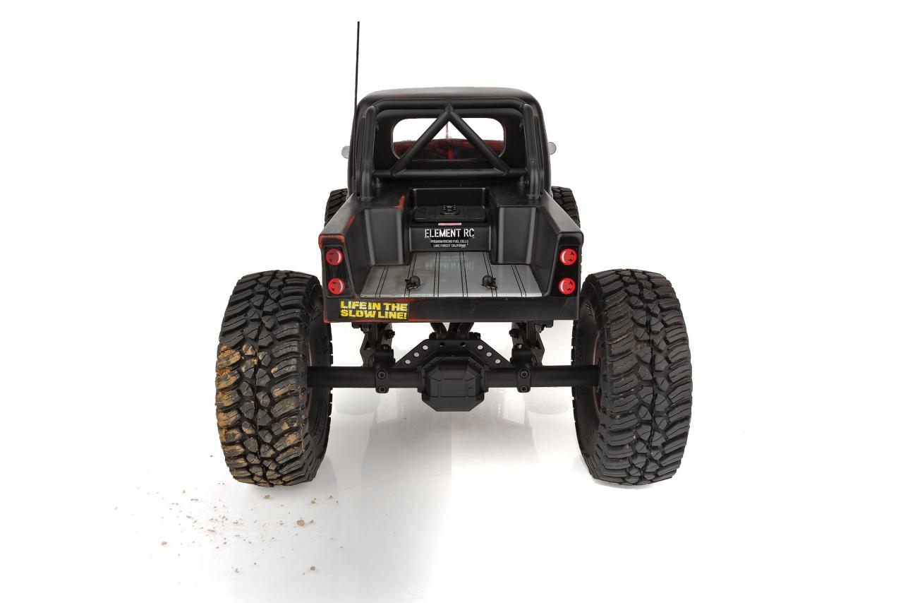 Enduro Trail Truck, Ecto Black RTR LiPo Combo