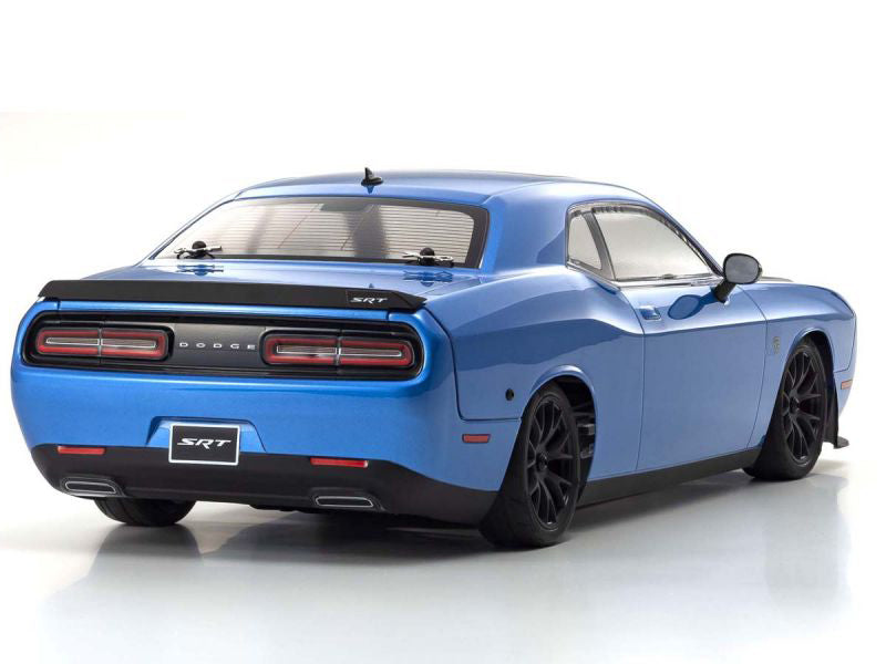 Kyosho Fazer Mk2 2015 Dodge SRT Challenger Hellcat Crazy B5 Blue, RTR Muscle Car