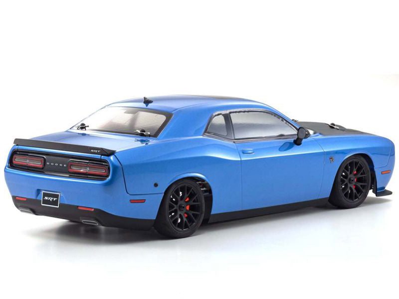 Kyosho Fazer Mk2 2015 Dodge SRT Challenger Hellcat Crazy B5 Blue, RTR Muscle Car