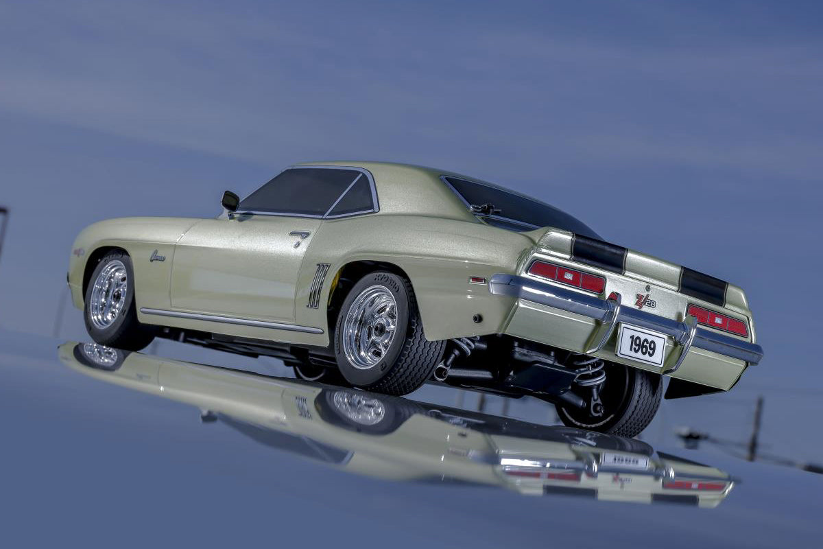 Kyosho Fazer Mk2 Readyset with 1969 Chevy Camaro Z28 Body (Frost Green) Muscle Car