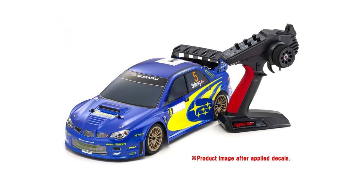 Kyosho Fazer Mk2 2006 Subaru Impreza WRC, Blue, 1/10 Racing Car