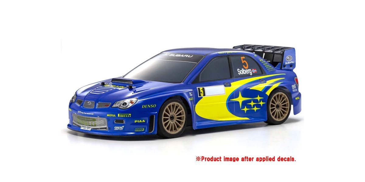 Kyosho Fazer Mk2 2006 Subaru Impreza WRC, Blue, 1/10 Racing Car