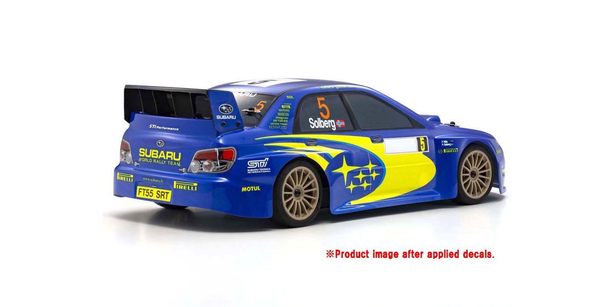 Kyosho Fazer Mk2 2006 Subaru Impreza WRC, Blue, 1/10 Racing Car