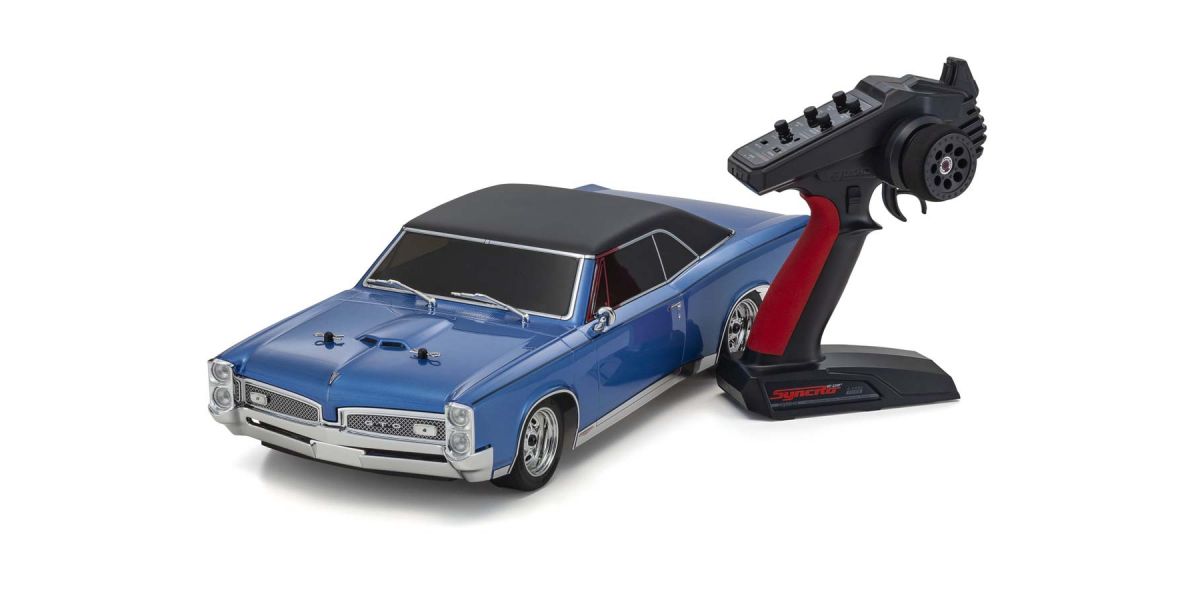 Kyosho Fazer Mk2 1967 Pontiac GTO, Tyrol Blue, 1/10 Muscle Car