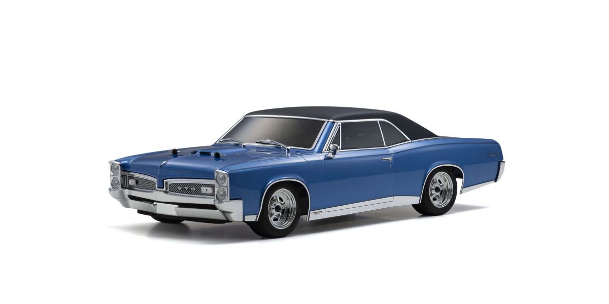 Kyosho Fazer Mk2 1967 Pontiac GTO, Tyrol Blue, 1/10 Muscle Car