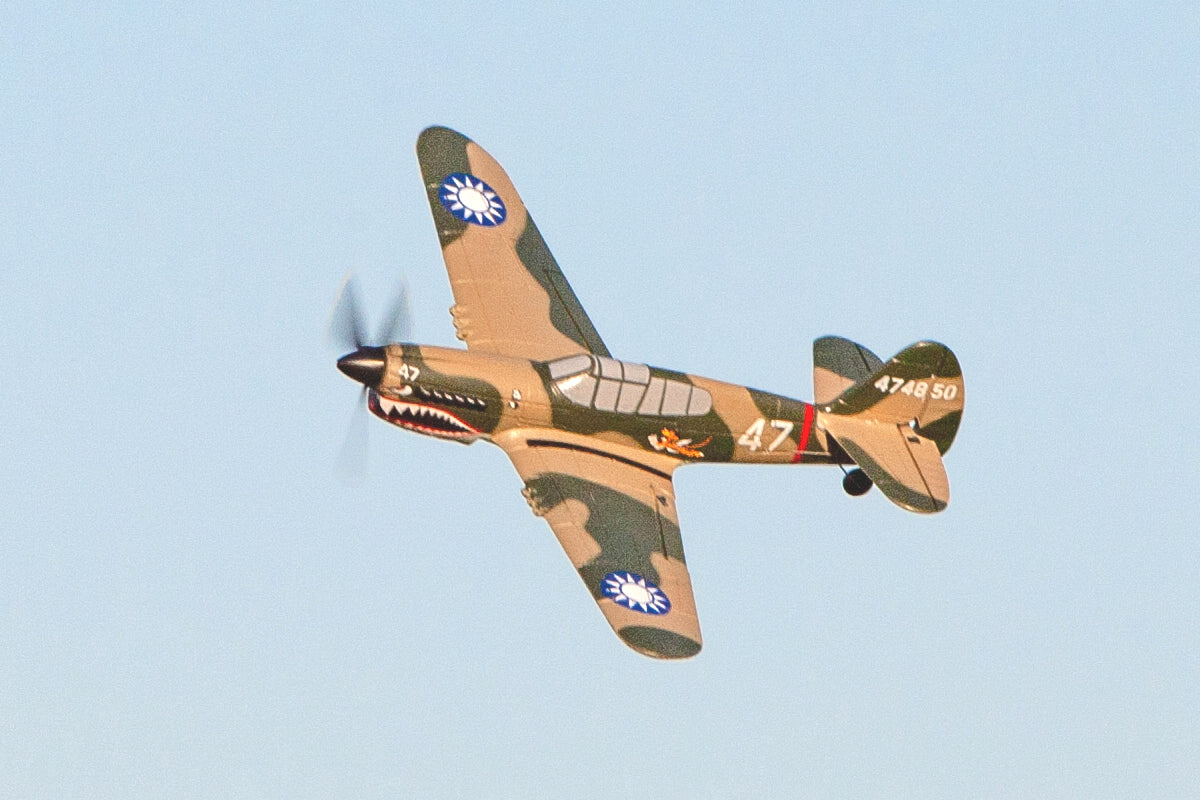 Curtiss P-40 Warhawk Micro RTF Airplane w/ PASS System